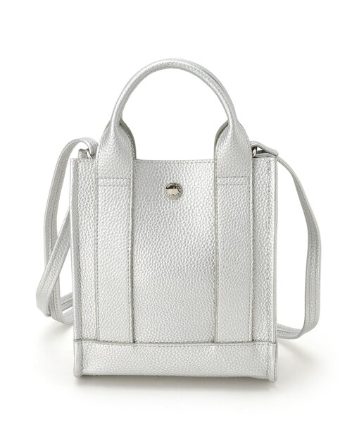 OPAQUE.CLIP（オペークドットクリップ）の「【軽量/長さ調整可能】スクエアミニショルダーバッグ（ショルダーバッグ・レディース・シルバー/イエロー系その他/ブラック/アイボリー・00）」の8枚目の写真