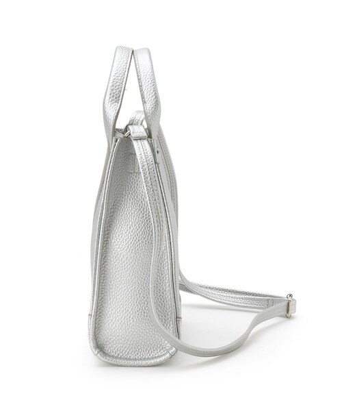 OPAQUE.CLIP（オペークドットクリップ）の「【軽量/長さ調整可能】スクエアミニショルダーバッグ（ショルダーバッグ・レディース・シルバー/イエロー系その他/ブラック/アイボリー・00）」の7枚目の写真