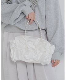 jumelle | 【結婚式/オケージョン】rose pearl bag(ハンドバッグ)