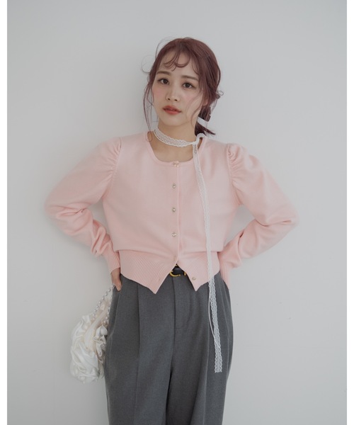 JUMELLE(ジュメロ)の「【結婚式/オケージョン】rose pearl bag(ハンドバッグ・レディース・ホワイト・FREE)」の6枚目の写真