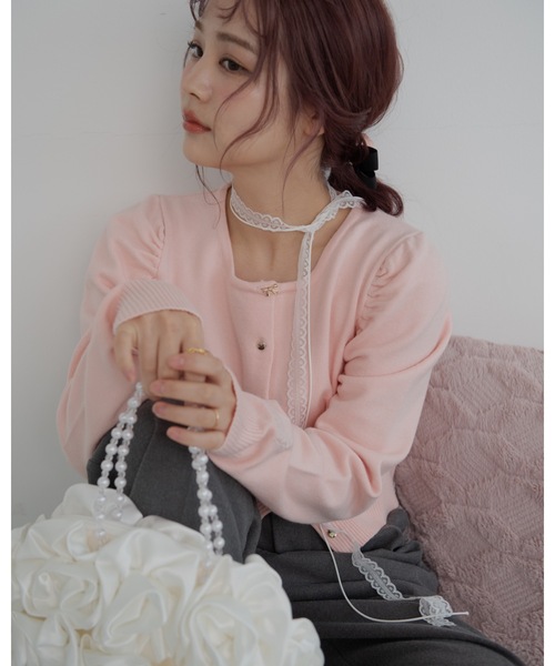 JUMELLE(ジュメロ)の「【結婚式/オケージョン】rose pearl bag(ハンドバッグ・レディース・ホワイト・FREE)」の8枚目の写真