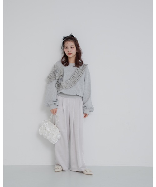 JUMELLE(ジュメロ)の「【結婚式/オケージョン】rose pearl bag(ハンドバッグ・レディース・ホワイト・FREE)」の14枚目の写真