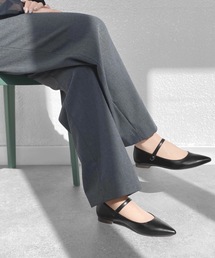 ポインテッドトゥ メリージェーンシューズ