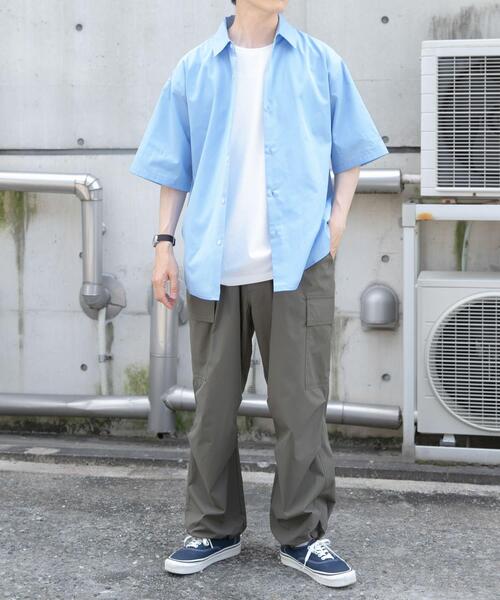 ITEMS URBANRESEARCH(アイテムズ アーバンリサーチ)の「ウエストイージー ポリカーゴパンツ(その他パンツ・メンズ・アイボリー/カーキ/ブラック・SMALL/LARGE/MEDIUM)」の18枚目の写真