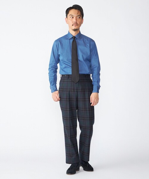 SHIPS(シップス)の「SHIPS: デニム シャツ(シャツ/ブラウス・メンズ・ネイビー・X-LARGE/LARGE/MEDIUM/SMALL)」の5枚目の写真