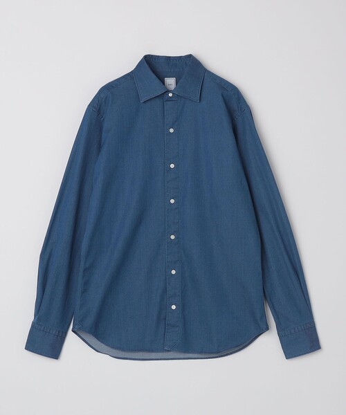 SHIPS(シップス)の「SHIPS: デニム シャツ(シャツ/ブラウス・メンズ・ネイビー・X-LARGE/LARGE/MEDIUM/SMALL)」の11枚目の写真