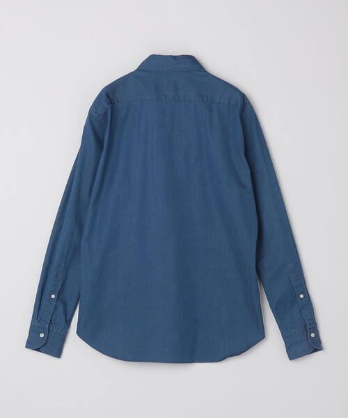 SHIPS(シップス)の「SHIPS: デニム シャツ(シャツ/ブラウス・メンズ・ネイビー・X-LARGE/LARGE/MEDIUM/SMALL)」の12枚目の写真