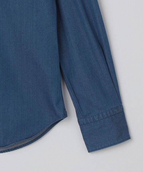 SHIPS(シップス)の「SHIPS: デニム シャツ(シャツ/ブラウス・メンズ・ネイビー・X-LARGE/LARGE/MEDIUM/SMALL)」の15枚目の写真