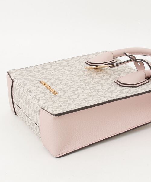 MICHAEL KORS(マイケルコース)の「Michael Kors MERCER SHOPPER TOTE EXTRA SMALL マイケルコース マーサー ショッパートート クロスボディ エクストラスモール(トートバッグ・レディース・ホワイト系1/ブラウン・FREE)」の15枚目の写真