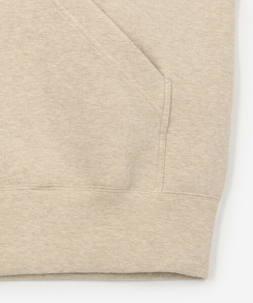 UNFIL(アンフィル)の「unfil | ダブルフェイスジャージー ジップパーカー WOMEN(パーカー・レディース・ベージュ/グレー・1)」の7枚目の写真