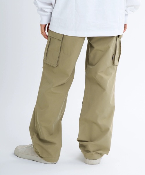 ELEMENT eden(エレメントエデン)の「ELEMENT レディース SHOD PANTS CA05 WOMEN ロングパンツ 【2025年春夏モデル】/エレメントウエストゴムワイドシルエットカーゴパンツ(その他パンツ・レディース・ベージュ/ブラック・LARGE/MEDIUM)」の12枚目の写真