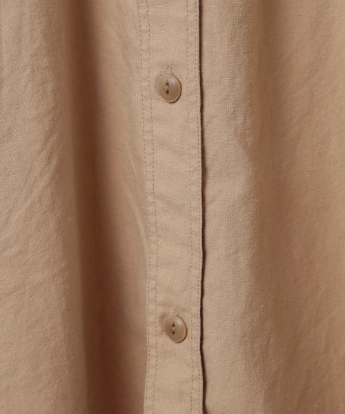 FUSE（フューズ）の「【BIG BILL/ビッグ ビル】別注 ワッペンワークシャツ（シャツ/ブラウス・メンズ・グレー/ブルー/ベージュ・01/02/03）」の22枚目の写真