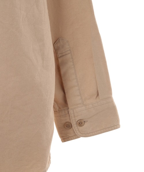 FUSE（フューズ）の「【BIG BILL/ビッグ ビル】別注 ワッペンワークシャツ（シャツ/ブラウス・メンズ・グレー/ブルー/ベージュ・01/02/03）」の21枚目の写真