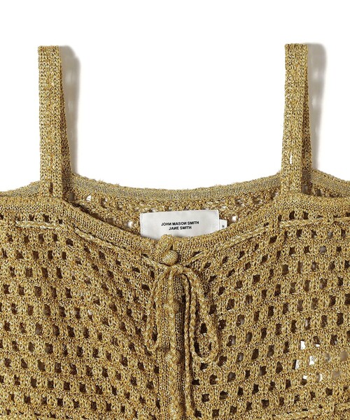 キャミソール JANE SMITH:メッシュ グリッター キャミ JANE SMITH＞メッシュグリッター キャミソール