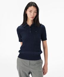 tommy jeans | ケーブルポロニット(ニット/セーター)