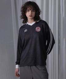 (UMBRO)<ROSE BUD限定>ロングスリーブゲームシャツ