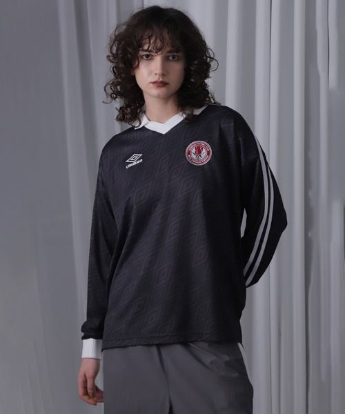 UMBRO/＜ROSE BUD限定＞ロングスリーブゲームシャツ セール】(UMBRO)<ROSE BUD限定>ロングスリーブゲームシャツ（T