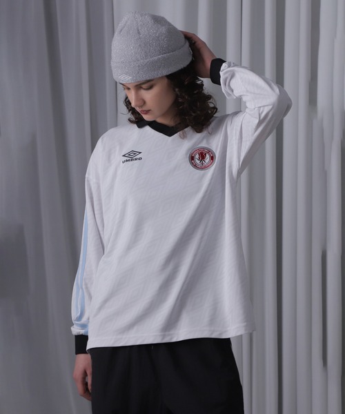 UMBRO/＜ROSE BUD限定＞ロングスリーブゲームシャツ セール】(UMBRO)<ROSE BUD限定>ロングスリーブゲームシャツ（T
