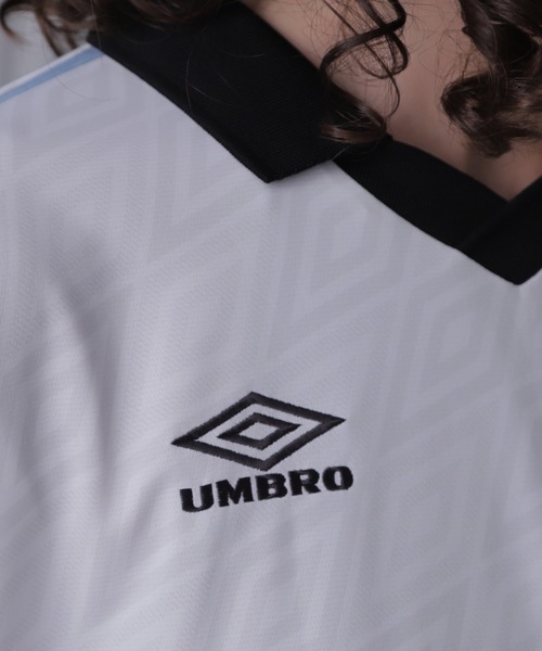 UMBRO(アンブロ)の「(UMBRO)<ROSE BUD限定>ロングスリーブゲームシャツ(Tシャツ/カットソー・レディース・ブラック/ホワイト・ONE SIZE)」の11枚目の写真