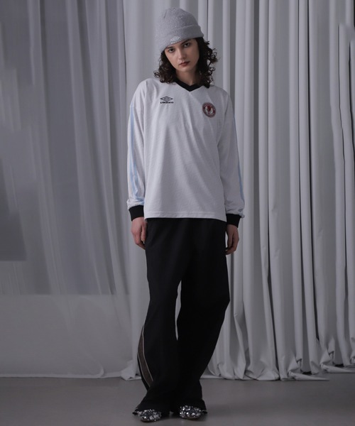 UMBRO/＜ROSE BUD限定＞ロングスリーブゲームシャツ umbro tシャツ (UMBRO)「ROSE BUD限定」ロングスリーブゲーム