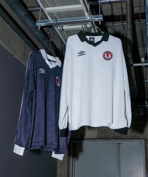 UMBRO(アンブロ)の「(UMBRO)<ROSE BUD限定>ロングスリーブゲームシャツ(Tシャツ/カットソー・レディース・ブラック/ホワイト・ONE SIZE)」の19枚目の写真