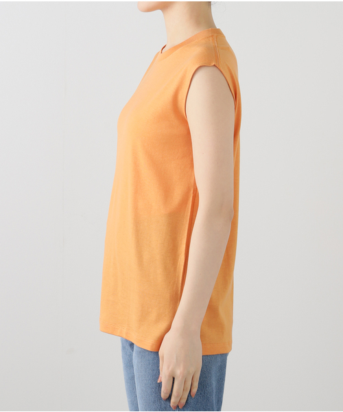 HAKUJI - 【HAKUJI】24SS organic cotton ノースリーブプルオーバー HAKUJI - 【HAKUJI】24SS organic cotton ノースリーブプル