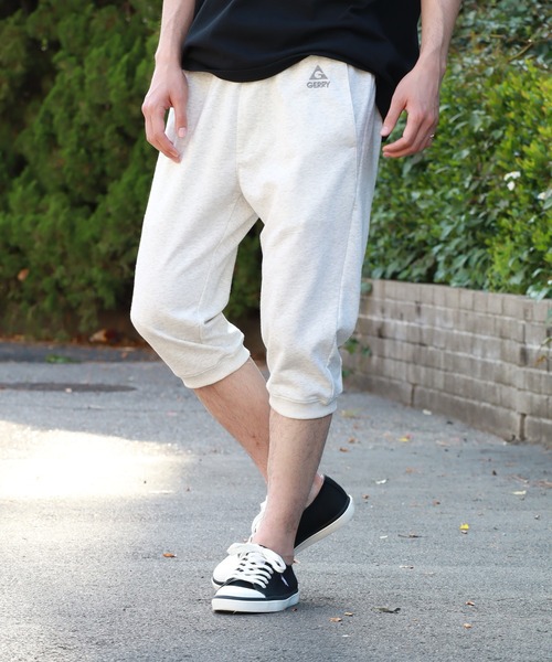 GERRY(ジェリー)の「【GERRY/ジェリー】インディゴ裏毛 ウエストリブ イージー クロップドパンツ(その他パンツ・メンズ・グレー/ブルー/ワンウォッシュ・L/LL/M)」の2枚目の写真
