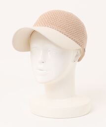 LINEN MIX REFRESHING THERMO WIDEBRIM CAP /リネン リミックス サーモワイド ブリムキャップ