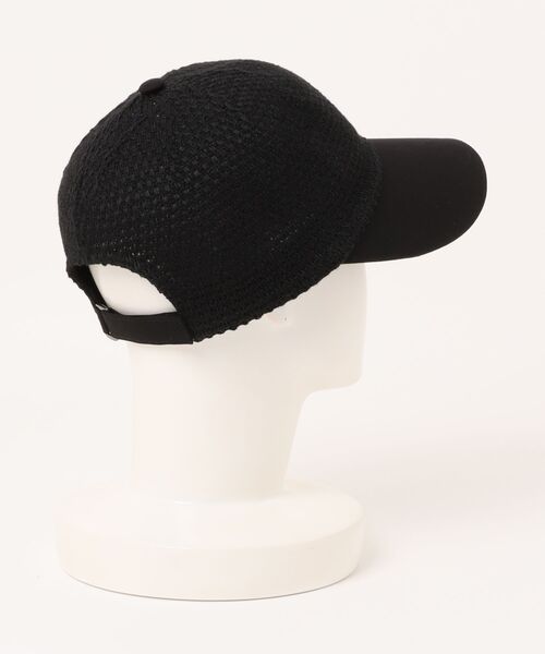 polcadot（ポルカドット）の「LINEN MIX REFRESHING THERMO WIDEBRIM CAP /リネン リミックス サーモワイド ブリムキャップ（キャスケット・レディース・ブラック/ベージュ・FREE）」の3枚目の写真
