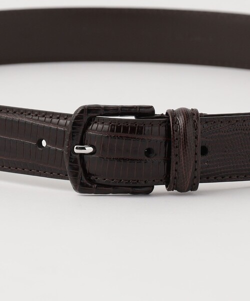 Anderson`s × Steven Alan＞ EMBS BELT BR/ベルト（ベルト