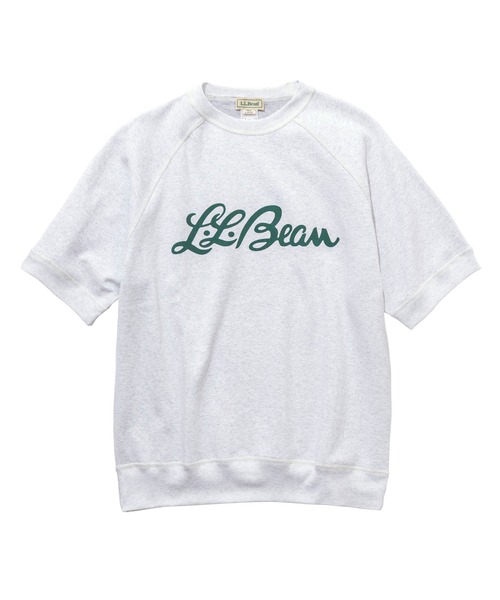 L.L.Bean(エルエルビーン)の「【JAPAN EDITION】ポーテージ・ショートスリーブ・スウェットシャツ(スウェット・メンズ・ネイビー/グリーン/ライトグレー/ホワイト・SMALL/MEDIUM/LARGE/X-LARGE)」の15枚目の写真