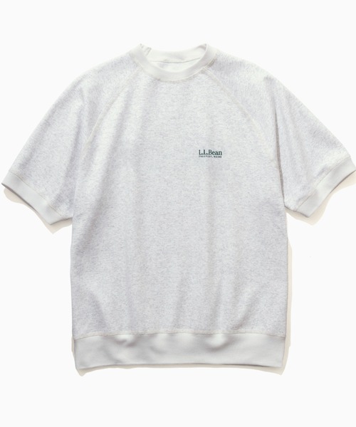 L.L.Bean(エルエルビーン)の「【JAPAN EDITION】ポーテージ・ショートスリーブ・スウェットシャツ(スウェット・メンズ・ネイビー/グリーン/ライトグレー/ホワイト・SMALL/MEDIUM/LARGE/X-LARGE)」の20枚目の写真