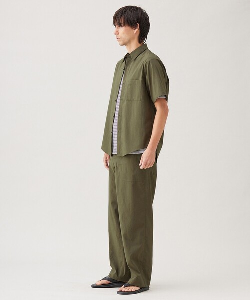 UNFILO(アンフィーロ)の「TENNEN TOUCH ポケットシャツ(シャツ/ブラウス・メンズ・ブラック系/カーキ系/グレー系・LARGE/MEDIUM/SMALL/X-LARGE)」の5枚目の写真