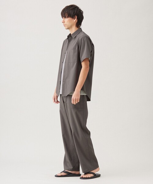 UNFILO(アンフィーロ)の「TENNEN TOUCH ポケットシャツ(シャツ/ブラウス・メンズ・ブラック系/カーキ系/グレー系・LARGE/MEDIUM/SMALL/X-LARGE)」の8枚目の写真