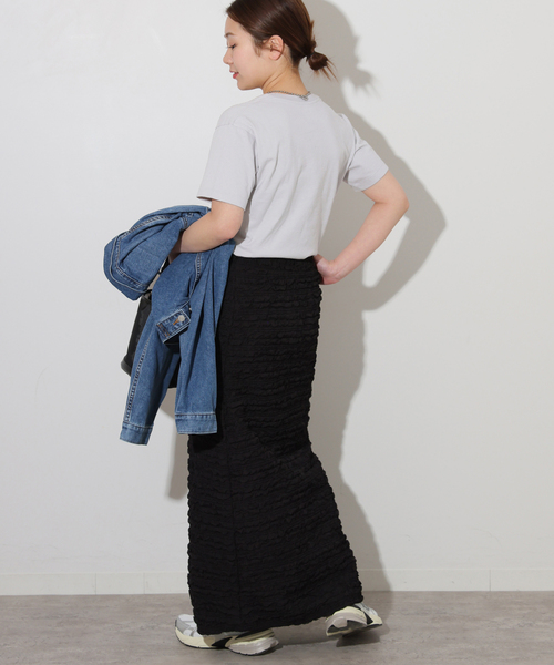 HANES(ヘインズ)の「<2枚セット>別注【Hanes / ヘインズ】Tシャツ(Tシャツ/カットソー・レディース・ブラック/チャコールグレー/ホワイト・FREE)」の14枚目の写真