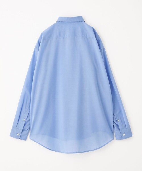 CITEN(シテン)の「<CITEN>エアリーテックスオーバーシャツ(シャツ/ブラウス・メンズ・ライトブルー/ブラック/ターコイズブルー/ベージュ・S/M/L)」の19枚目の写真