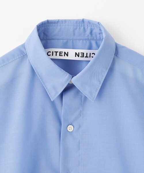 CITEN(シテン)の「<CITEN>エアリーテックスオーバーシャツ(シャツ/ブラウス・メンズ・ライトブルー/ブラック/ターコイズブルー/ベージュ・S/M/L)」の20枚目の写真