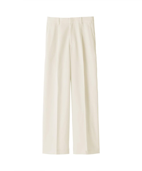 無印良品（ムジルシリョウヒン）の「婦人　撥水　タックストレートパンツ（その他パンツ・レディース・ダークネイビー/ブラック/チャコールグレー/オフホワイト・S/XL/L/M）」の11枚目の写真