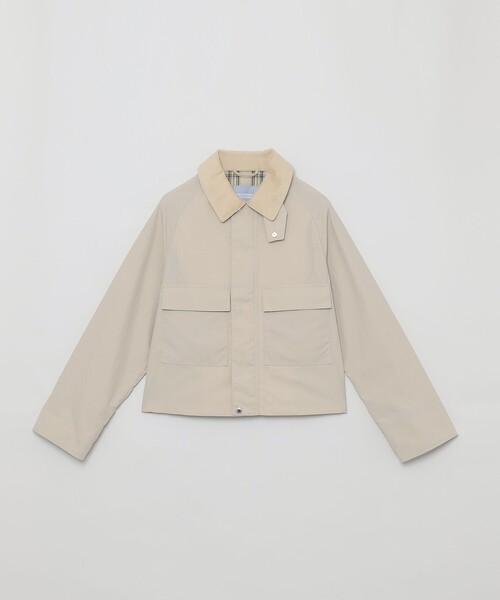 OS6650■マッキントッシュフィロソフィ■ショート丈ブルゾン ブルー系｜ブルゾン｜MACKINTOSH PHILOSOPHY(マッキントッシュ