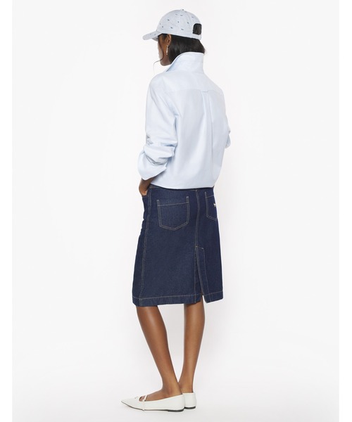 MAISON KITSUNÉ ネイビー スカート 34 メゾンキツネ MAISON KITSUNE スカート - メルカリ