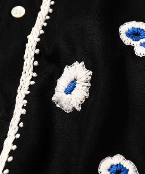 NOMA t.d.（ノーマティーディー）の「Bandana Hand Embroidery Shirt（シャツ/ブラウス・メンズ・グレー/ブラック/ブラウン系その他・4/3）」の7枚目の写真