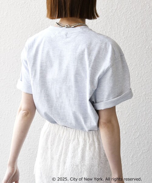 SHIPS for women / シップスウィメン GOOD ROCK SPEED:〈洗濯機可能〉NYC カラー ロゴ プリント TEE GOOD ROCK SPEED:〈洗濯機可能〉NYC カラー ロゴ プリント TEE
