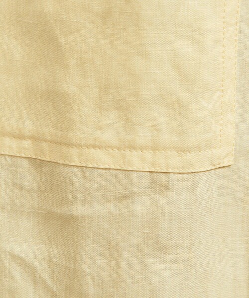 UNITED ARROWS（ユナイテッドアローズ）の「リネン パッチポケット イージーパンツ WHITE/YELLOW（その他パンツ・レディース・ホワイト/イエロー・34/36/38）」の16枚目の写真