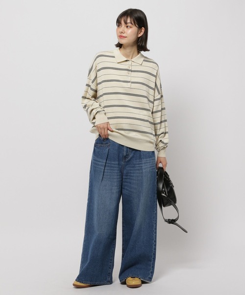 ⭐︎ホーンガーメント⭐︎ニコちゃん柄ポロシャツ URBAN RESEARCH Sonny Label ポロシャツ OOPS チェック柄ニット