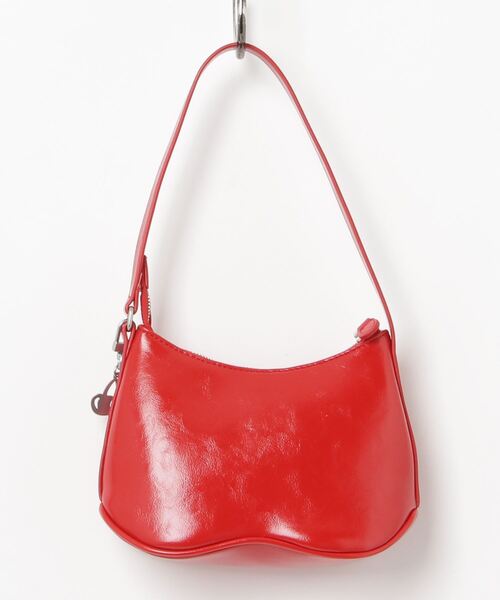 KIRSH(キルシー)の「KIRSH POCKET SIGNATURE HANDBAG キルシー ポケット シグネチャー ハンドバッグ(ハンドバッグ・レディース・レッド/ブラック/シルバー・FREE)」の4枚目の写真