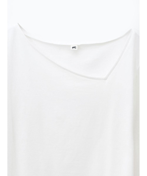 HER.（ハー）の「アシメネックカットソー（Tシャツ/カットソー・レディース・ブラック/オフホワイト・フリー）」の12枚目の写真
