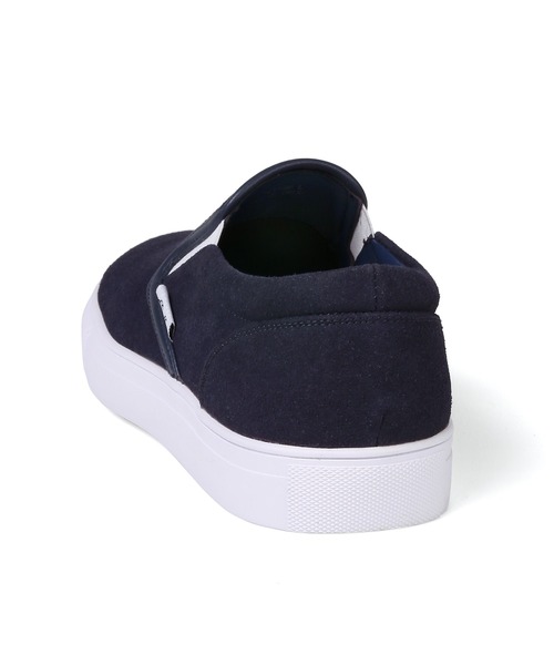 The DUFFER of ST.GEORGE(ザダファーオブセントジョージ)の「DUFFER ORIGINAL SLIP-ON SNEAKERS:DUFFERオリジナル スリッポン スニーカー(スニーカー・メンズ・ネイビー/ライトブルー/アイボリー・SMALL/MEDIUM/LARGE/X-LARGE)」の11枚目の写真