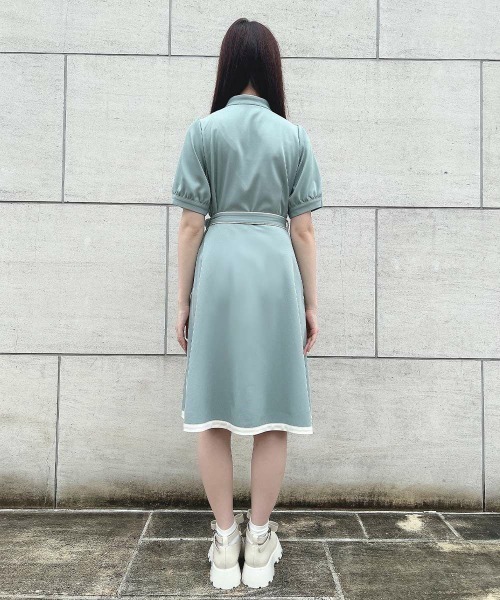 F i.n.t(フィント)の「パイピングボウタイワンピース/ fint フィント(ワンピース・レディース・ホワイト×レッド/ホワイト×グリーン・FREE)」の20枚目の写真