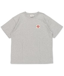 SPINNS | 短丈サイズが新登場◎ピグメントワンポイントTシャツ/ハートロゴ(Tシャツ/カットソー)