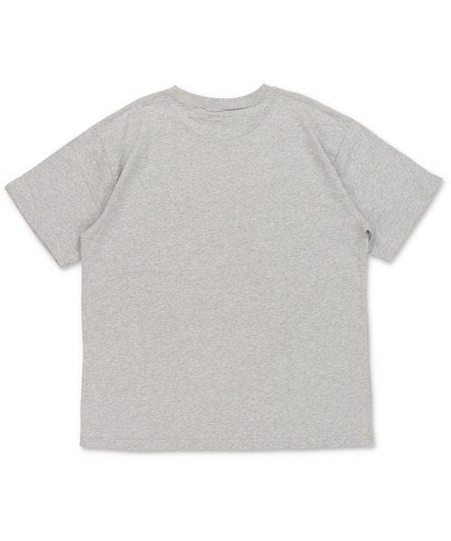 SPINNS（スピンズ）の「短丈サイズが新登場◎ピグメントワンポイントTシャツ/ハートロゴ（Tシャツ/カットソー・メンズ・カーキ系/アイボリー/ブラウン系その他/杢グレー/ブラック系その他/ブラウン系その他2/ブラック系その他2/カーキ系1・ONESIZE/M）」の12枚目の写真